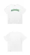 【22SS】 mahagrid Varsity Logo短袖上衣（白）