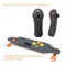 Motorized SkateBoard 電動滑板含控制器(四輪)