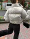 LINENNE－puffer crop padding (3color)：科技羽絨棉短版外套/品牌自訂款