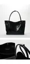 韓國設計師品牌Yeomim－medium dapper bag (crinkle black)