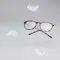 【NOOZ】時尚造型老花眼鏡－鏡腳便攜款（橢圓－黑色）