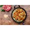 Staub 圓形雙耳鑄鐵圓形烤盤 黑色 20cm #40509-558