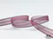 K1520-15 直線條紋緞帶15MM  (K1520-15 Striped Sheer Organza Ribbon -15MM)