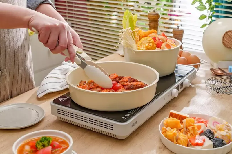 日本雙口免安裝IH電磁爐