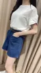 【預購】韓版 口袋皮帶短褲
