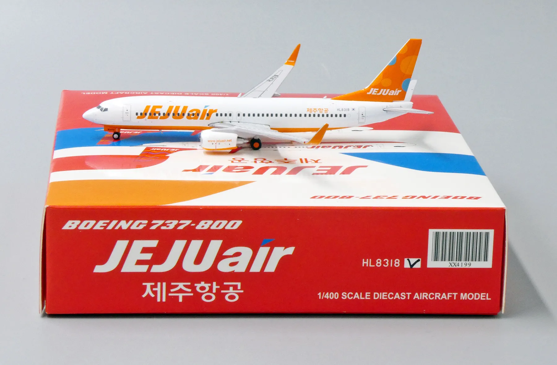 JC Wings 1/400 濟州航空Jeju Air B737-800 HL8318