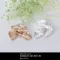 A1596 質感三片三葉金/銀金屬配件 3入  (Leaf Décor)