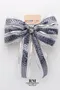 璀璨深海石蝴蝶結(W266S-6/Radiant Deep Sea Gem Butterfly Bow) ｜手作｜布置｜藍色｜緞帶用途