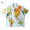 HOUSTON MAP ALOHA SHIRT（BLUE)