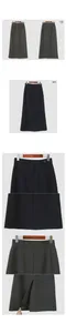 어리틀빗A little b－aude long skirt (2color)