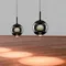 【鹿屋燈飾】DHJ-121-1 現代輕奢珍珠黑玻璃藝術吊燈｜LED 7W 三色光｜LED吊燈 餐廳吊燈 中島吊燈 客廳吊燈