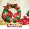 ＊緞帶王幸福館＊ 【季節花圈DIY包-聖誕款】吊飾/裝飾  (Christmas wreath DIY Pack)