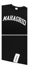 【22SS】 mahagrid Varsity Logo短袖上衣（黑）