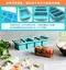 【Souper Cubes】多功能食品級矽膠保鮮盒-5件組(2+4+6+10+10格)