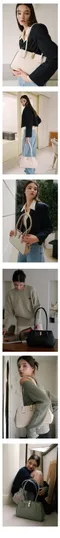 DONKIE －Lace bag金釦造型方肩包：7 color