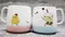 台灣小吃系列/彩色磨砂杯禮盒組--蚵仔煎碰上雞排珍奶