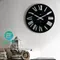 ALESSI 時鐘(黑) FIRENZE WALL CLOCK #12 B