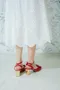 法式復古 重工布蕾絲繡花簍空洋裝