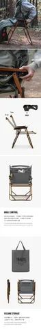 象牙白【KZM】個性可調木紋折疊椅 K23T1C09