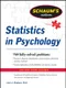 Schaums Outline of Statistics in Psychology:416 Fully Solved Problems