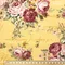 【QUILT GATE｜網購獨家】 Rose Pattern 古典玫瑰系列：維多利亞書信・質感印花布 (棉布/3色)