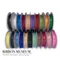 K729-15 中雙五彩緹花跳格雪紗帶15mm (K729-15 Checkered Center Organza Ribbon -15mm)