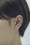 【🇯🇵日選物】GOLDY｜Barbell x Pearl Charm Ear Cuff