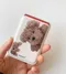 Byemypie －Puppy Puppy可愛的熊：皮革Magsafe卡片收納盒