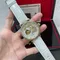 【RODGER PARKER】龍騰系列-24K純金龍鑲鑽機械腕錶-全白