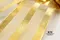 古典金條紋蝴蝶結(W253/Classic Gold Striped Butterfly Bow) ｜手作｜布置｜金色｜緞帶用途