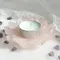 超光粉晶蓮花燭台