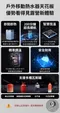 [ Powerhino ]  昔望 即熱式戶外露營熱水器 獨家贈送卡式瓦斯罐延長管  智能恆溫  3秒速熱  不須安裝  充電快速  搭配氣罐  冷熱兩用 洗澡神器 淋浴神器