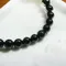 超光黑碧璽圓珠手鍊/腳鍊 8mm