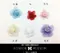 AF568 五瓣雪紗玫瑰小花  (Mini-Rose)