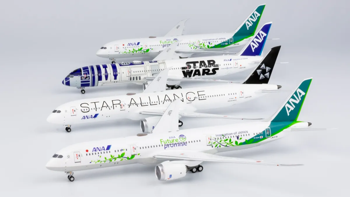 NG Model 1/400 全日空ANA B787-9 JA871A <ANA未來承諾>