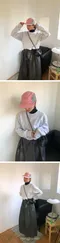 beginning－拼接造型半高領洋裝：3 color