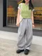 LINENNE－pin tuck 2way string pants (3color)：針褶2way棉長褲