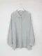 LINENNE品牌自訂款-greyish loose NB (2color)：夏季柔軟長袖襯衫
