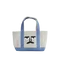 nounou누누－Noonu's Face Tote Bag：藍色拼接包（Small）