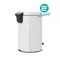 BRABANTIA PEDAL BIN NEWICON 白色 時尚腳踏式垃圾桶 3L #112126