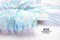 折射的玻璃蝴蝶結(PF111W-7/Refraction Glass Butterfly Bow) ｜手作｜布置｜藍色｜緞帶用途