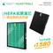 綠綠好日 適用 Honeywell HPA-720WTW【一年份濾網組】HEPA抗菌濾芯 蜂巢顆粒活性碳