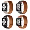 【NISDA】Apple Watch 7/6/SE/5/4 磁吸硅膠錶帶- 8色