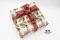 聖誕格子禮盒包裝(KF6218G-11/Christmas Plaid Gift Box Packaging)