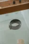 個性方頭真皮寬版皮帶