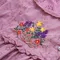❤️熱賣追加❤️格拉斯花香小鎮簍空繡花紫蕾絲洋裝