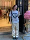 LINENNE－rosslyn heart tee (2color)：心型建築寬鬆Ｔ