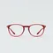 【NOOZ】時尚造型老花眼鏡－鏡腳便攜款（橢圓－紅色）