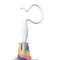 Caetla環保透明傘-白色彩虹