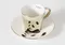 Luycho 鏡面倒影動物圖案咖啡杯 - 熊貓（滑面）